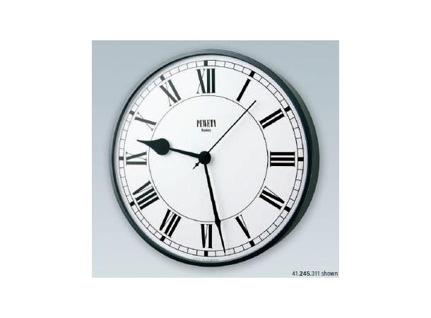 Analog Wall Clock NTP 400mm White face, Roman numerals